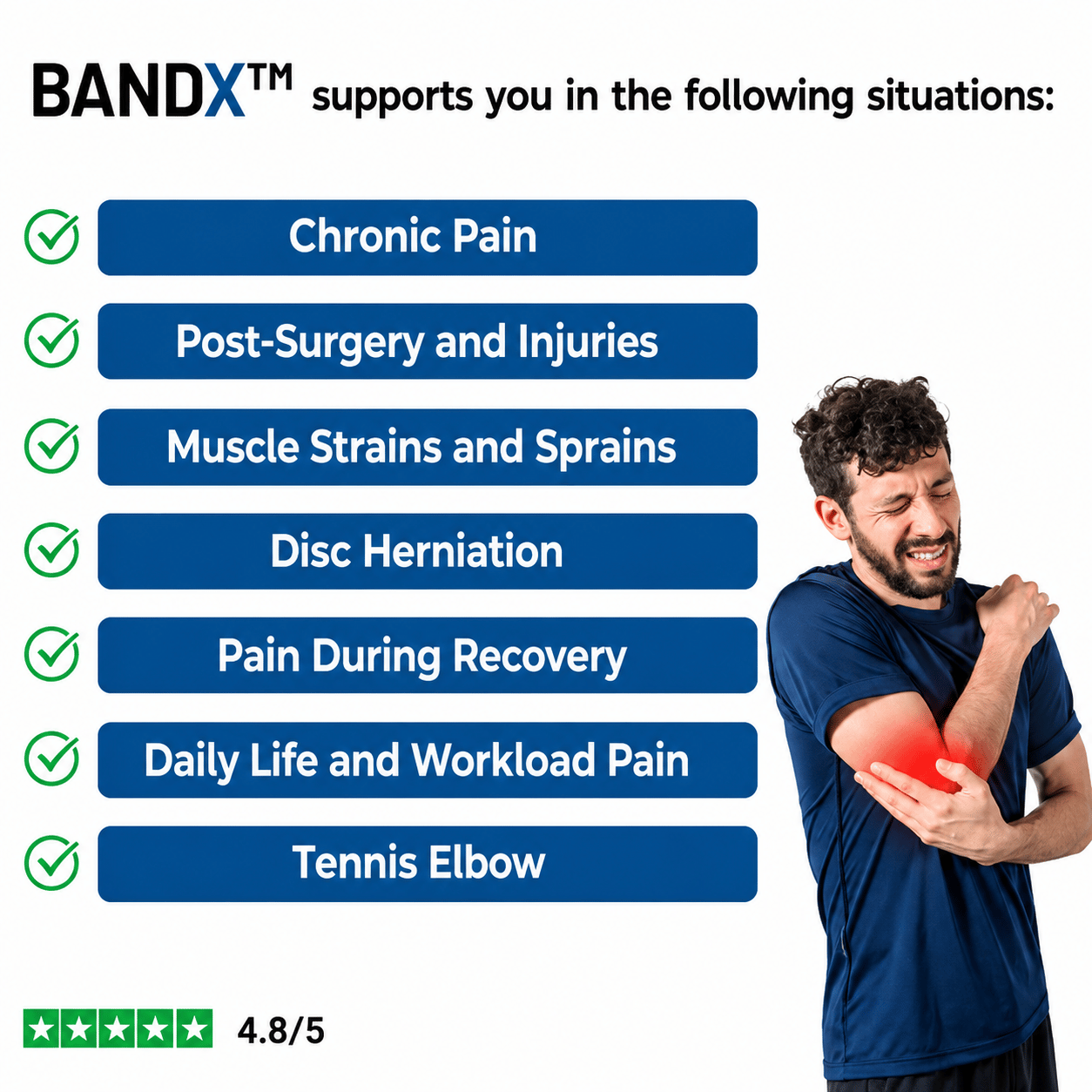 BANDX™ - Elbow Pain