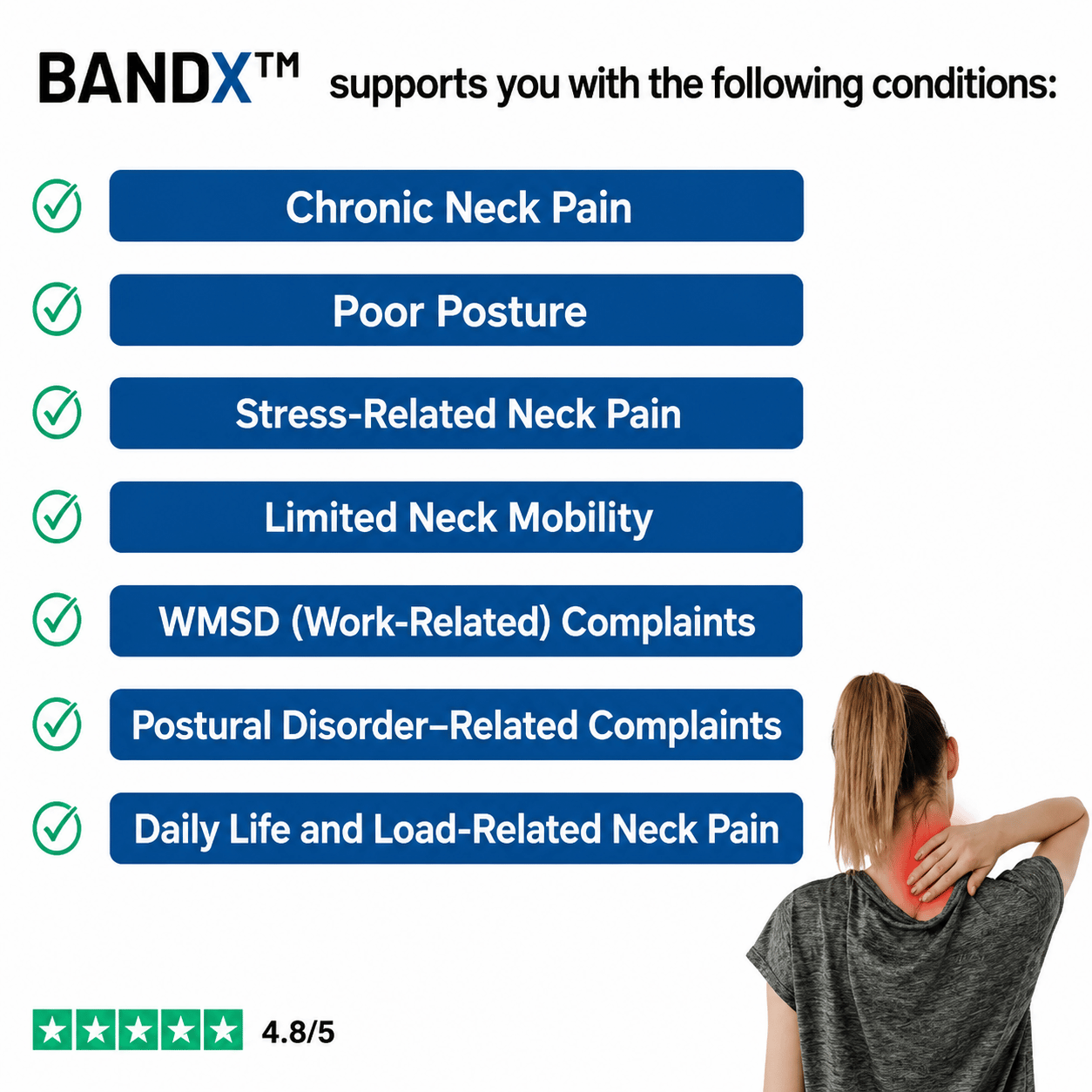 BANDX™ - Neck Pain